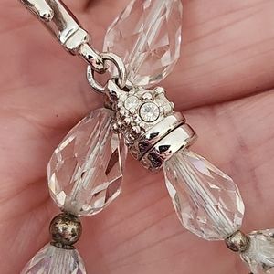 SWAROVSKI Graduated Faceted Beaded Necklace